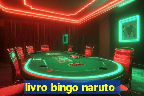 livro bingo naruto